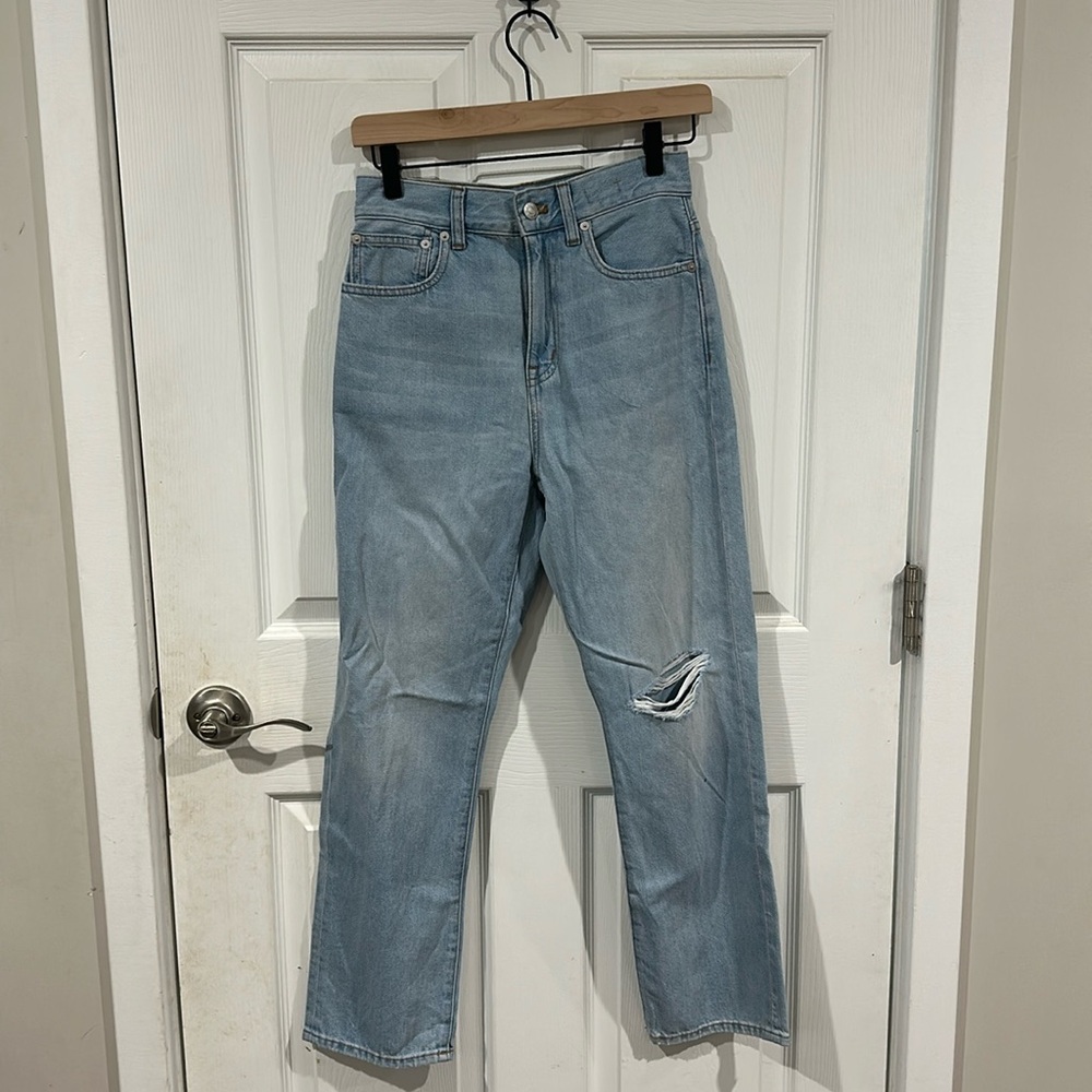 Madewell 90s straight crop size 24